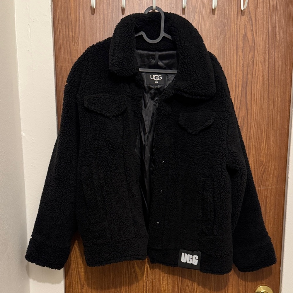 UGG Black Sherpa Jacket